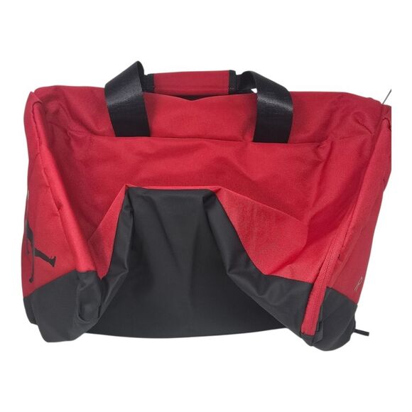 Nike Jordan Jumpman Brand New Medium Sport Duffel Bag Gym Red MM0168-R78 - Picture 2 of 8